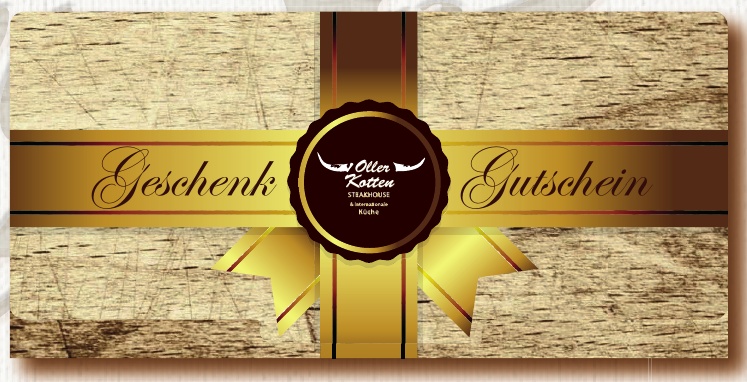 Geschenkgutschein Oller Kotten